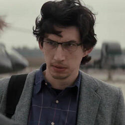 adam being a big bear and trying to warm up his costar joana ribeiro after a freezing shooting